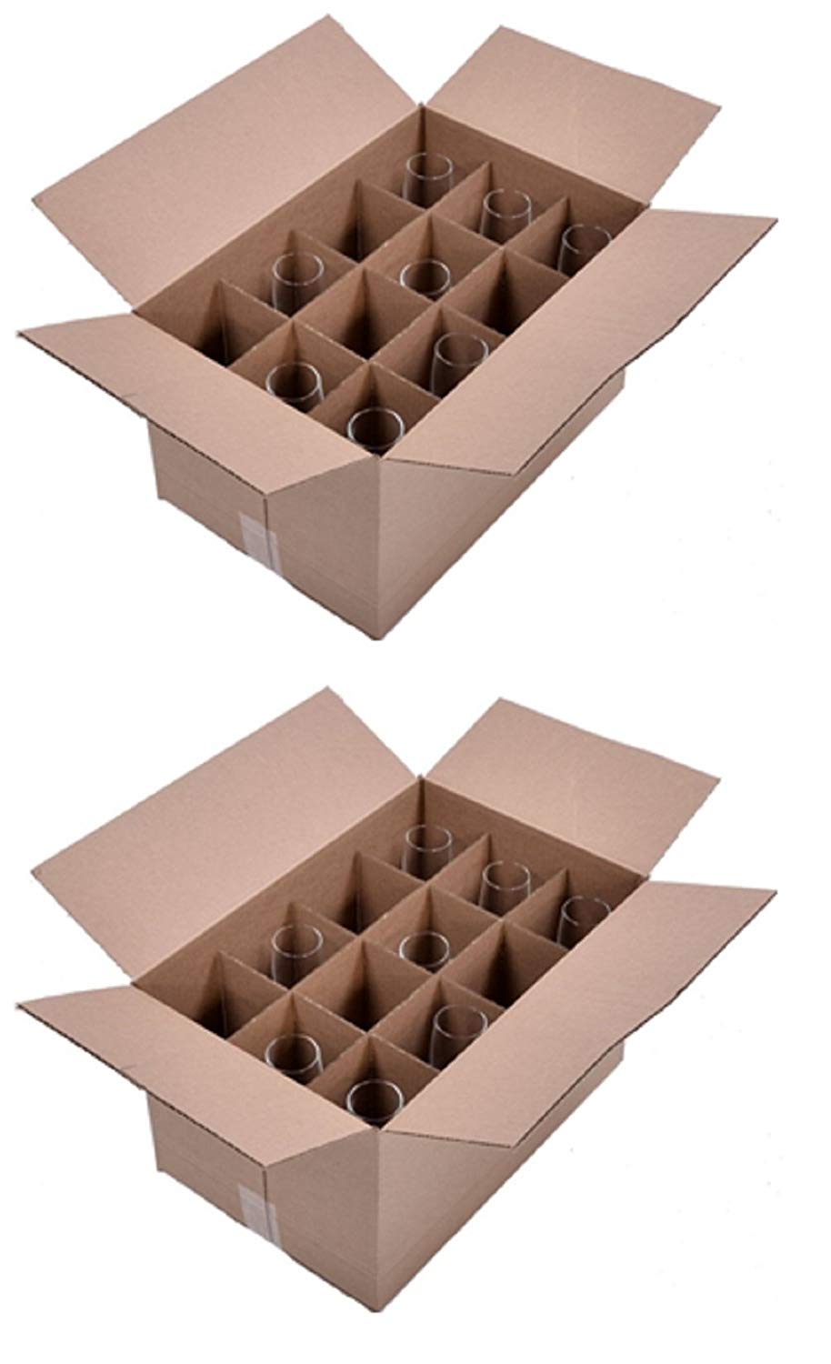 The Stemware Packing Kit is made in Canada and is designed to protect fragile stemware. It contains: 2 medium boxes 18